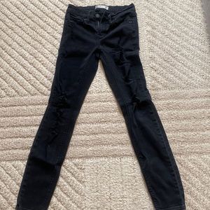 Mudd, Black, Distressed Jeans, Size 26